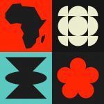 icônes Afrique africain couleurs vives , branding